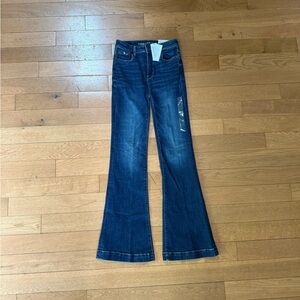 American Eagle Outfitters Blue Flare Leg Jeans